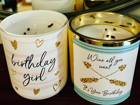 Birthday Girl candles